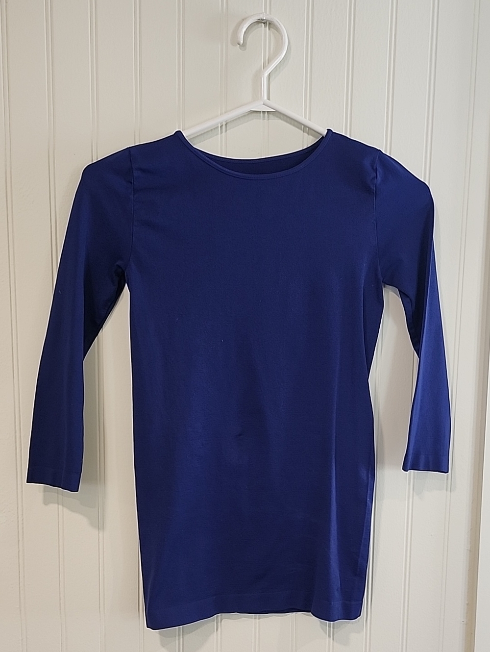Nikibiki Navy Crewneck Stretch Top